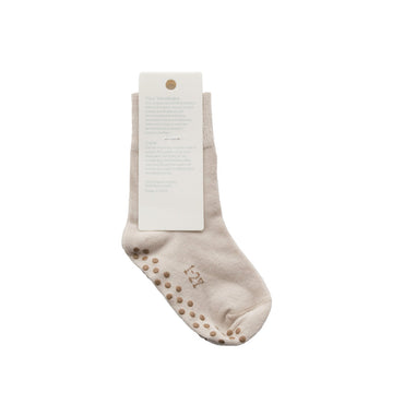 Woolbabe Merino & Organic Cotton Sleepy Socks - Dune