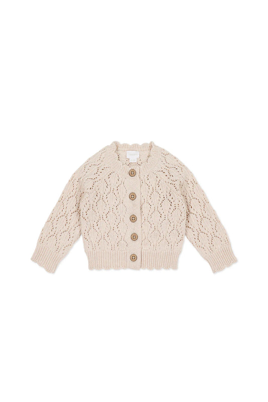 Jamie Kay Livvy Cardigan - Light Oatmeal Marle 2YR
