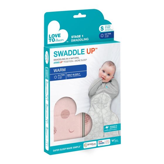 Swaddle Up Warm Little Dreamer 2.5TOG Dusty Pink