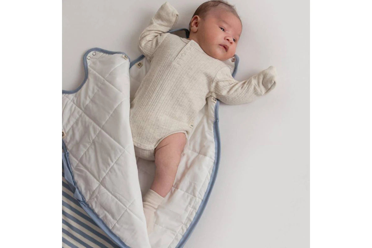 Woolbabe Mini Duvet Sleeping Bag 0-9M - Glacier