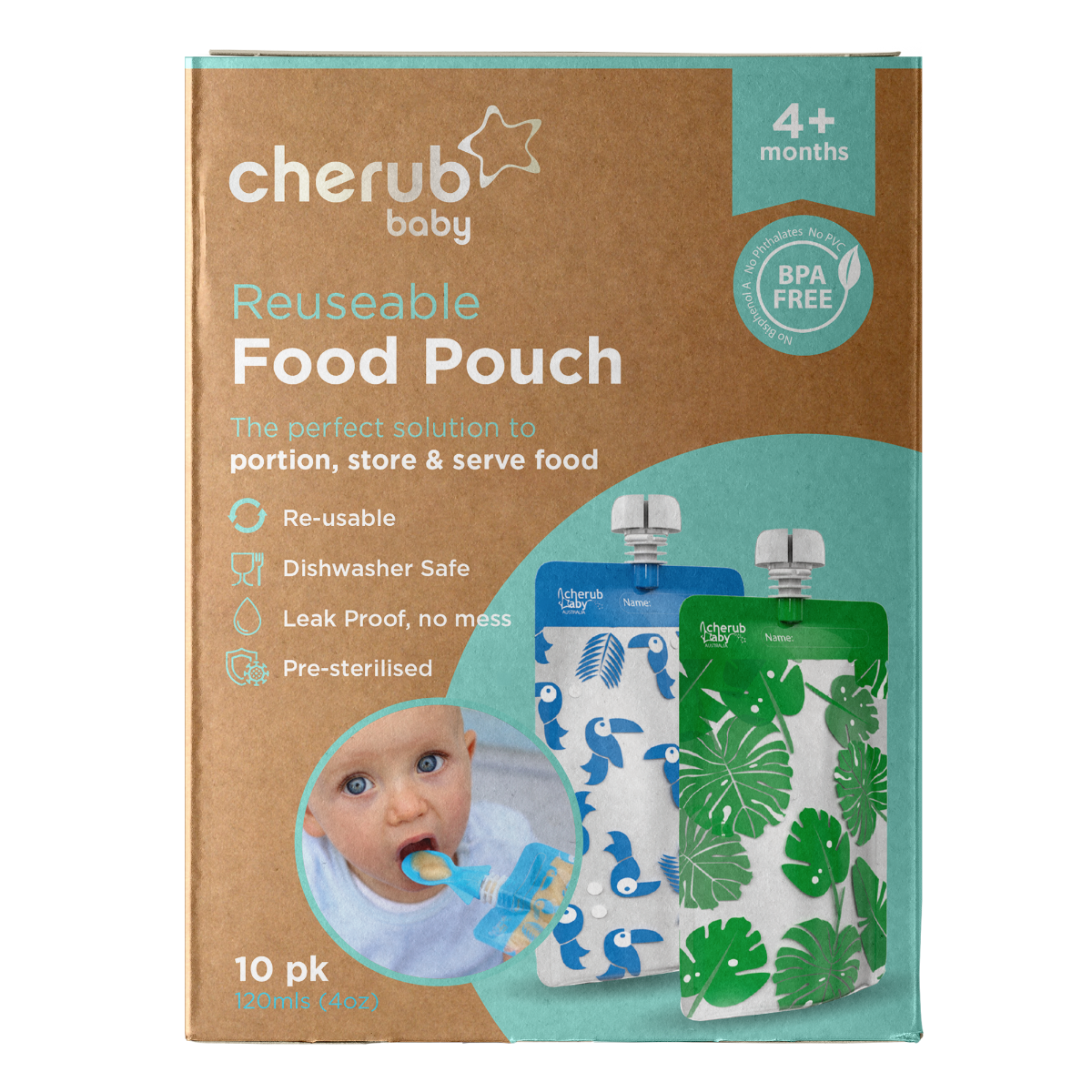 Cherub Universal Food Pouch