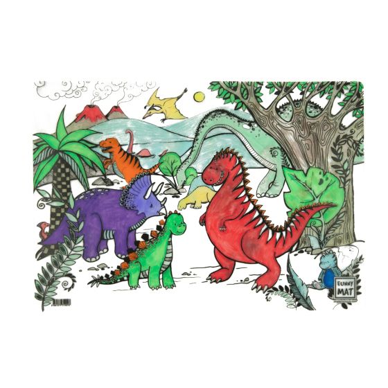 Funny Mat - Dinosaurs Small
