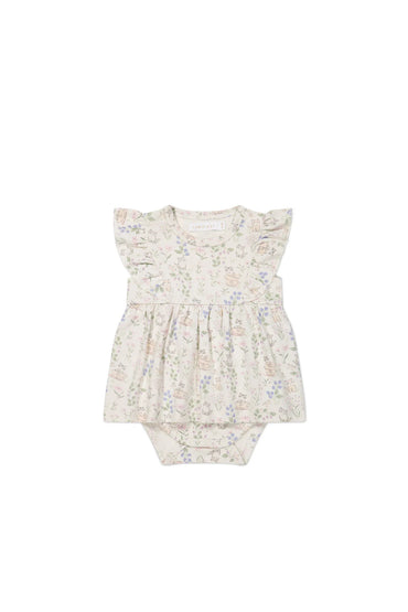 Jamie Kay - Organic Cotton Elianna Playsuit - Moons Garden Lavender