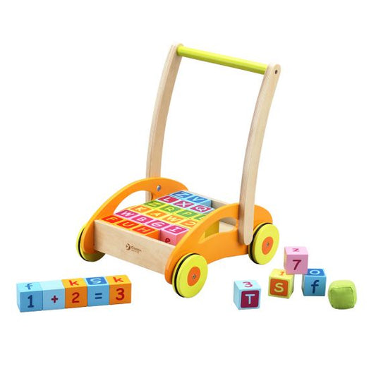 BABY WALKER WITH BLOCKS
CONSTRUCTION TOY / WALKER