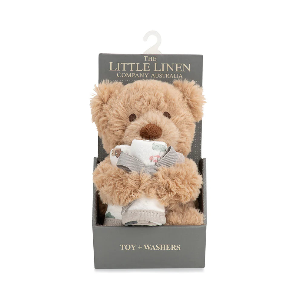 LITTLE LINEN PLUSH TOY & WASHERS