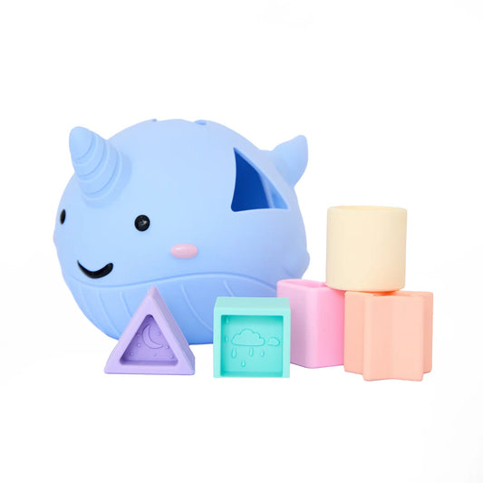JELLYSTONE
NARWHAL SHAPE SORTER - BRIGHT