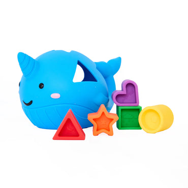 JELLYSTONE
NARWHAL SHAPE SORTER - BRIGHT