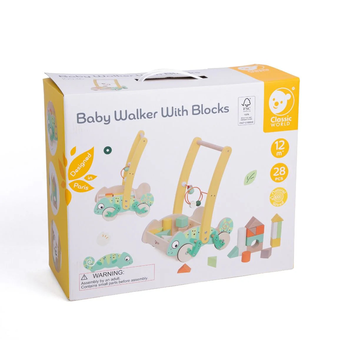 Baby Walker With Blocks