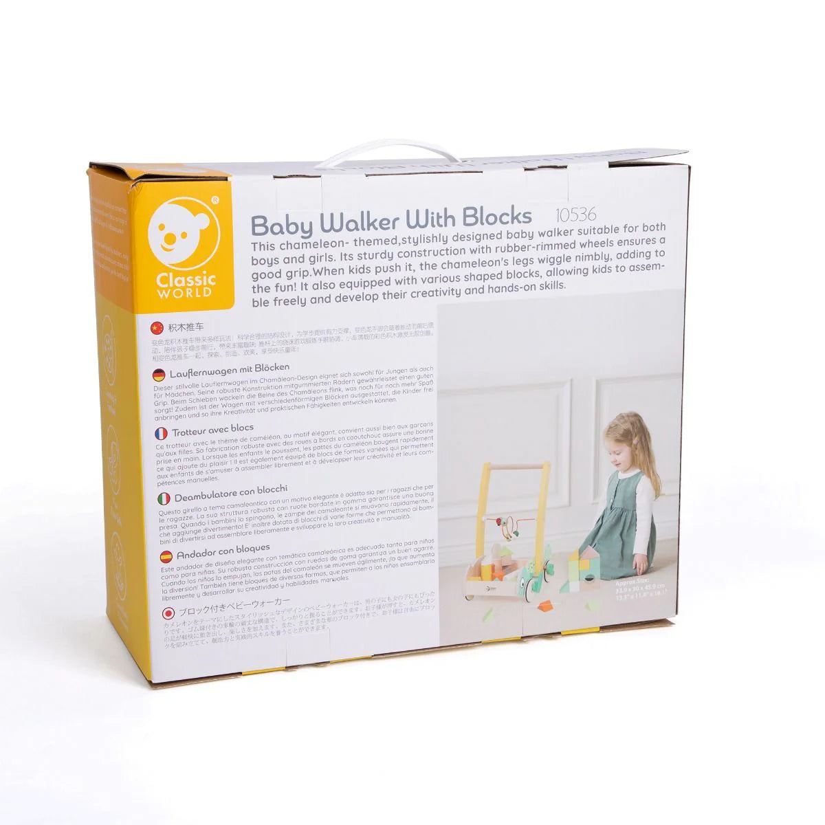 Baby Walker With Blocks