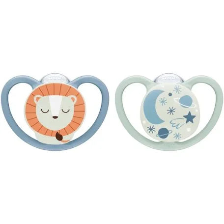 NUK - SPACE NIGHT SILICONE SOOTHER