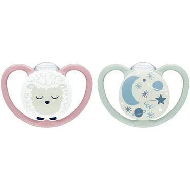 NUK - SPACE NIGHT SILICONE SOOTHER