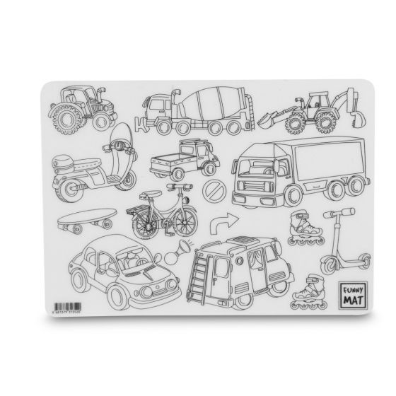 Funny Mat - Vehicles - Small