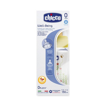 Chicco Well-being 150ml 0m+ Unisex Bottle PP LTX