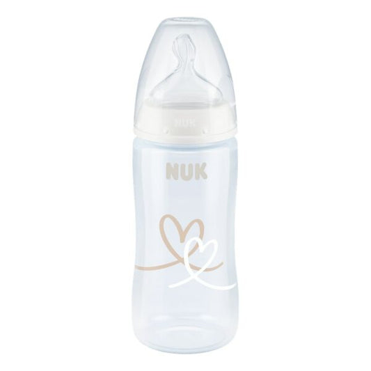 NUK First Choice+ 300ml Bottle Temp Control 0-6M Size 1