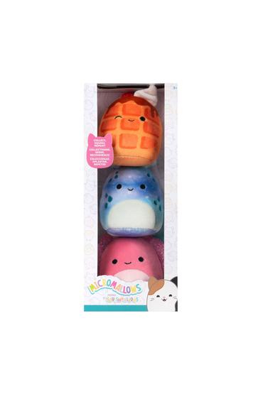 Squishmallow Micromallows 2.5" 3pk Assorted