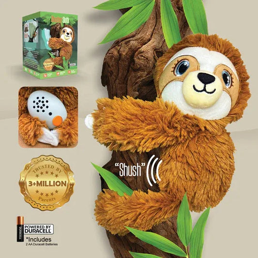 Baby Shusher - Sloth Soft Toy & Sound Module