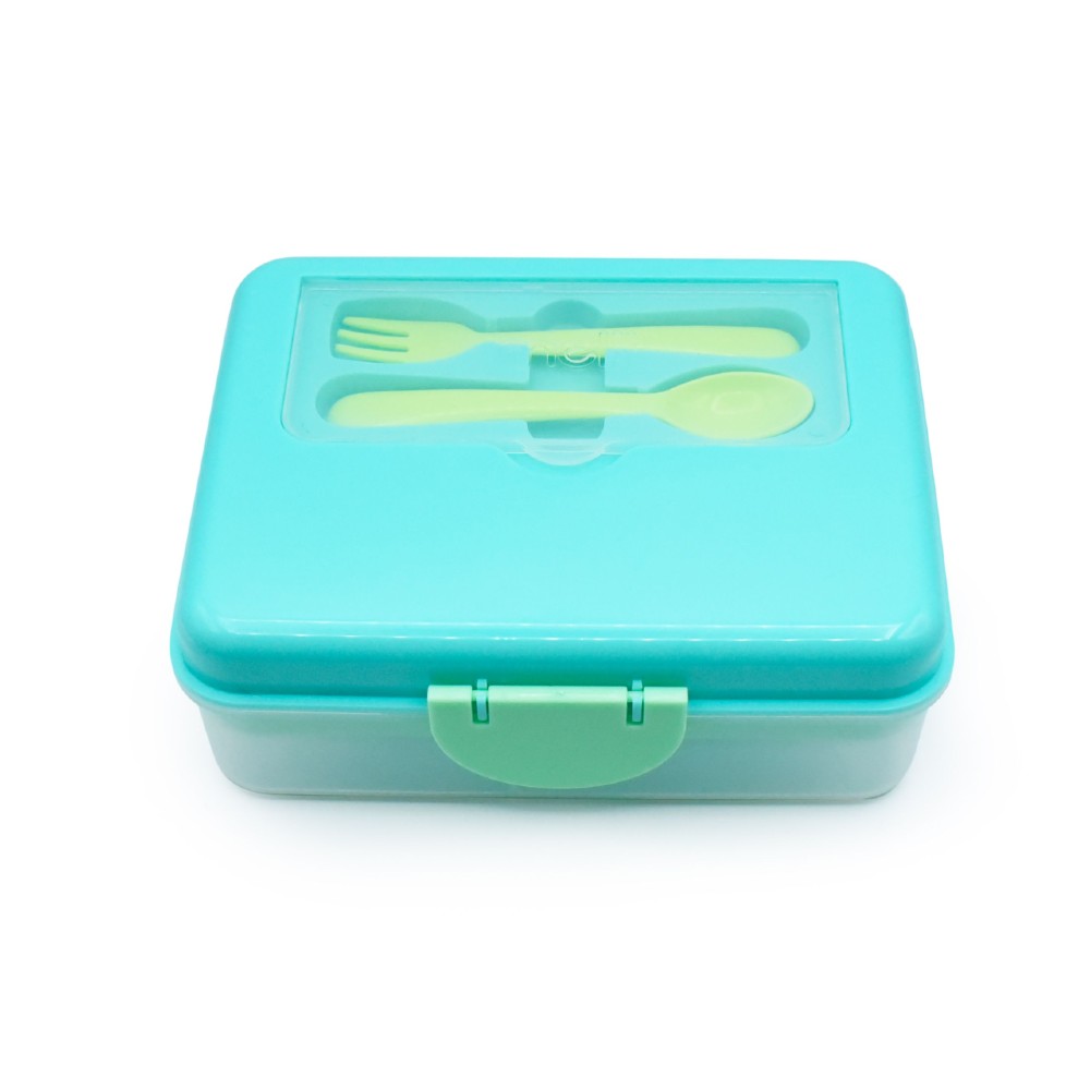 Melii 2 Tier Bento Box - Blue & Mint