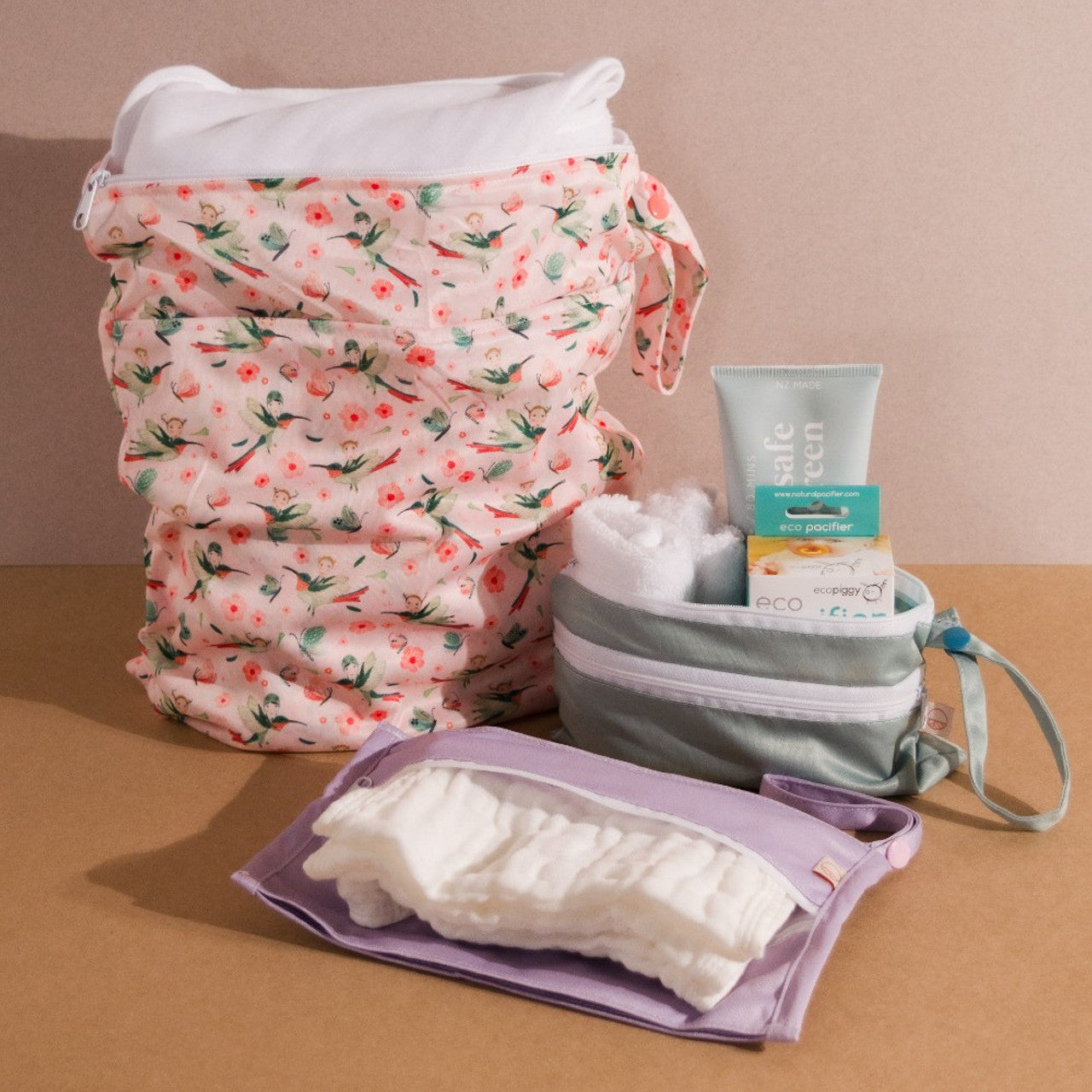 Nestling Double Pocket Wet Bag