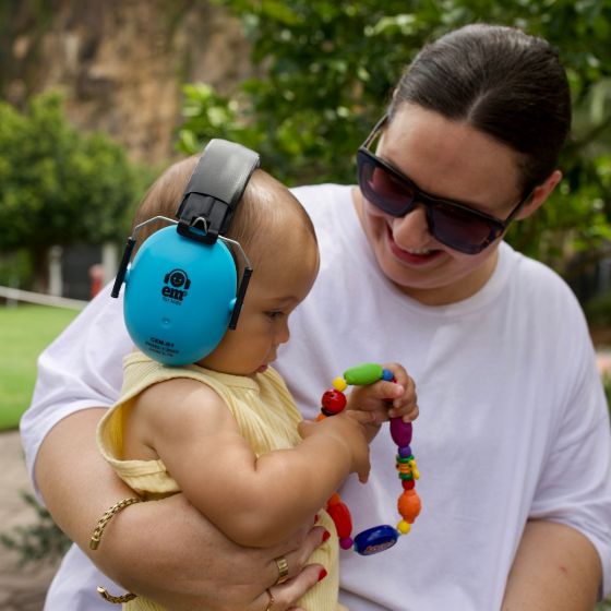 Ems Blue Earmuffs 6m+