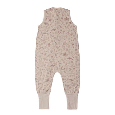 Woolbabe Summer Sleeping Suit - Dune Seascape - 1YR