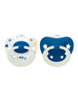 NUK Signature Night Soothers 2pk 6-18M