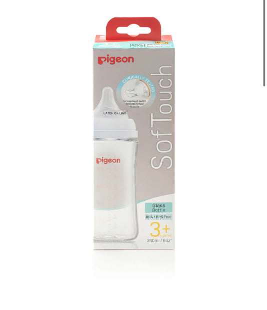 Pigeon - SofTouch™ III Nursing Bottle Glass 240ml