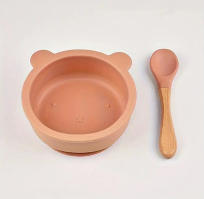 Silicone Bowl + Spoon - Assorted