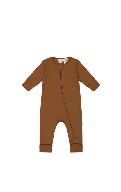 Jamie Kay - Pima Cotton Frankie Zip Onepiece - Sienna