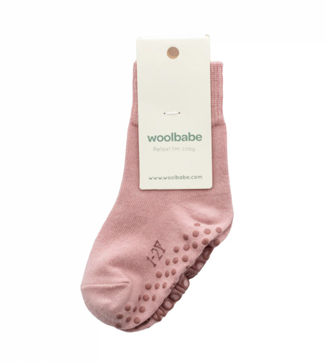 Woolbabe Merino & Organic Cotton Sleepy Socks - Dusk