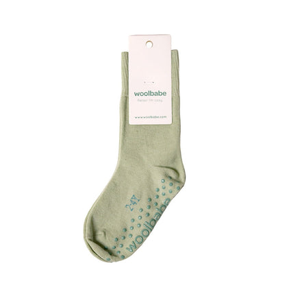 Woolbabe Merino & Organic Cotton Sleepy Socks - Meadow