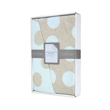 Little Linen Cotton Cot Knit Blanket - Windsor
