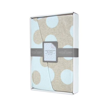 Little Linen Cotton Cot Knit Blanket - Windsor