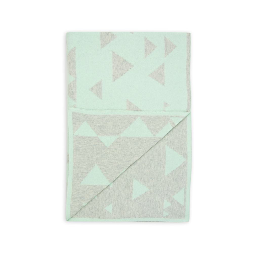 Little Linen Cotton Cot Knit Blanket - Sega