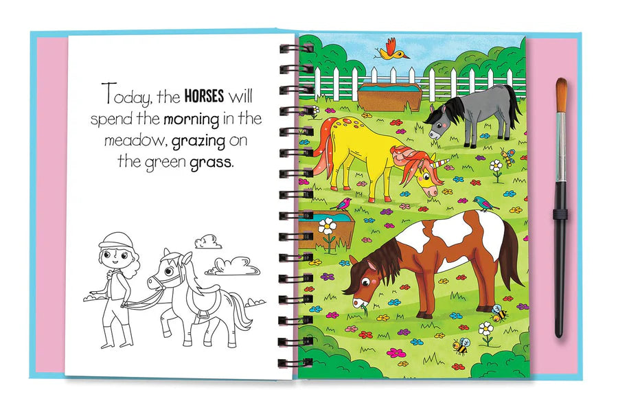 Magic Water Colouring Horses& Unicorns