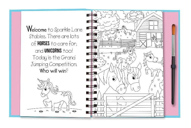 Magic Water Colouring Horses& Unicorns