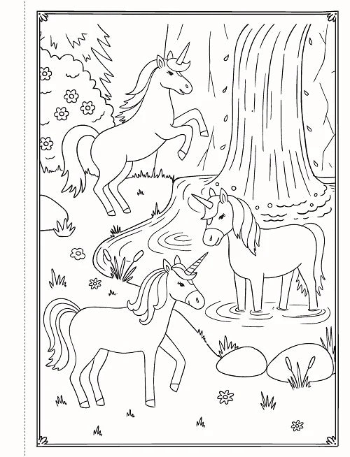 Unicorn Magic Painting