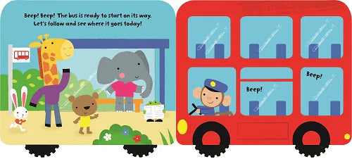 My First Bus Wheeled Vehicle Board Book