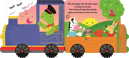 My First Train Wheeled Vehicle Board Book