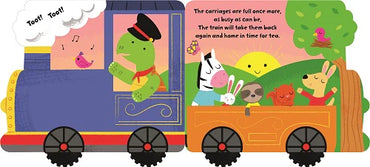 My First Train Wheeled Vehicle Board Book