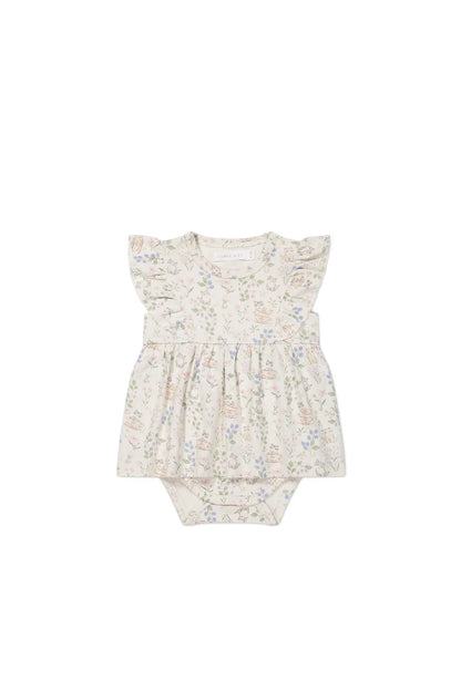 Jamie Kay - Organic Cotton Elianna Playsuit - Moons Garden Lavender