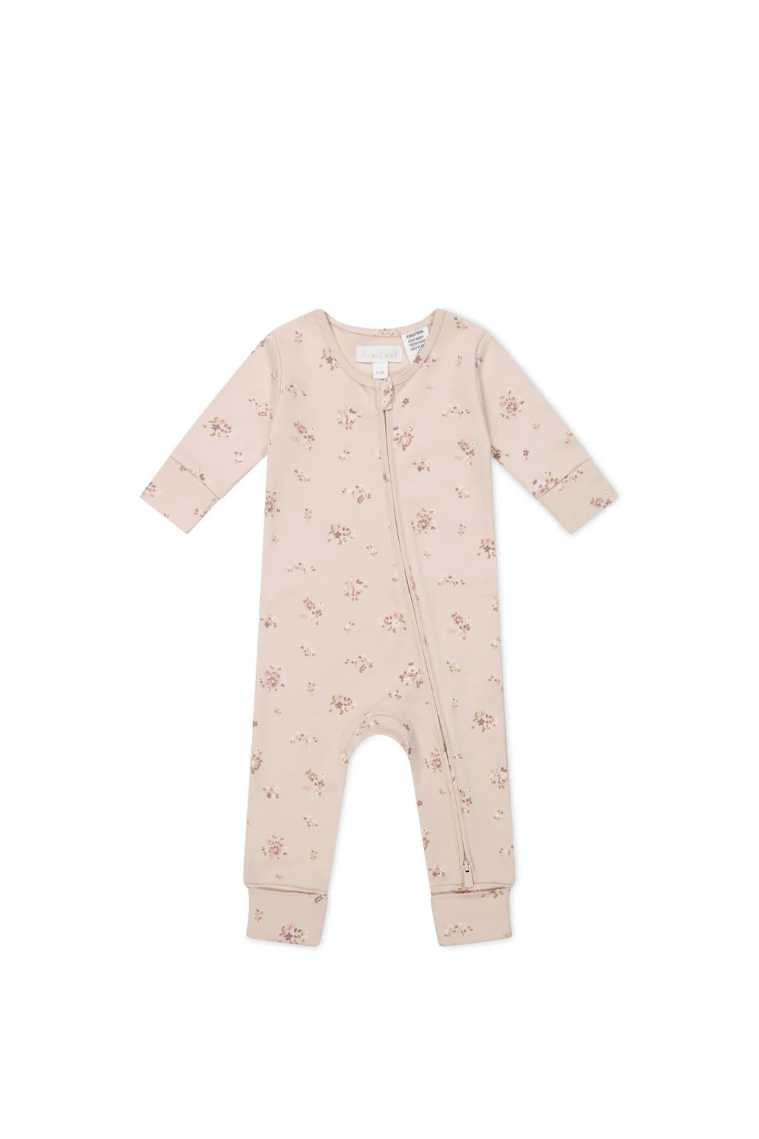 Jamie Kay - Organic Cotton Frankie Onepiece - Petite Fleur Soft Peony