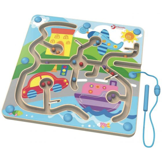 MAGNETIC TOWN SET MAZE - 24CM