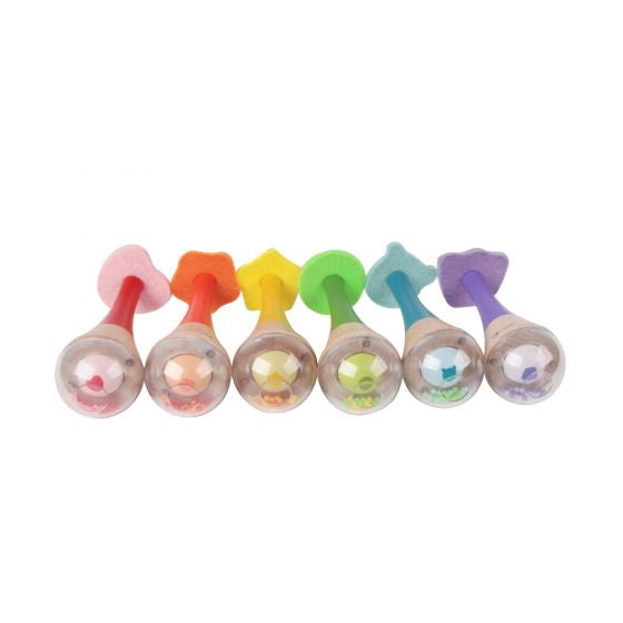 RAINBOW MARACAS - ASSORTED