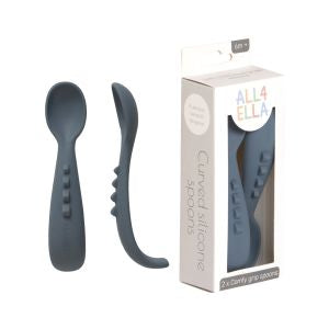 All 4 Ella - COMFY GRIP SILICONE SPOONS 2PK