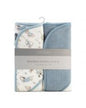 LITTLE LINEN HOODED TOWEL 2PK