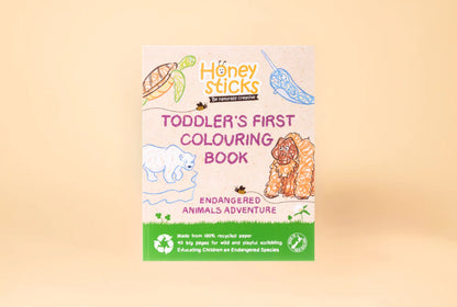 Honey Sticks - First Colouring in Book