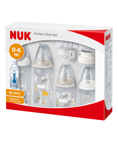 NUK First Choice Plus Perfect Start Set with Temperature Control