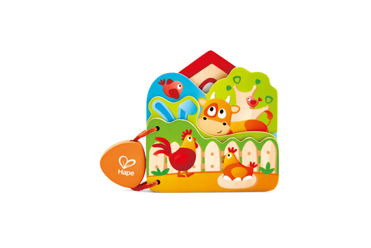Hape Baby’s Farm Animal Book