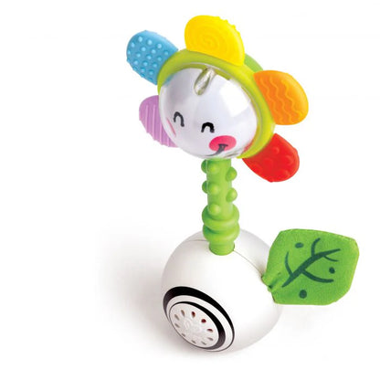 Hape Shake n Sparkle Flower Rattle