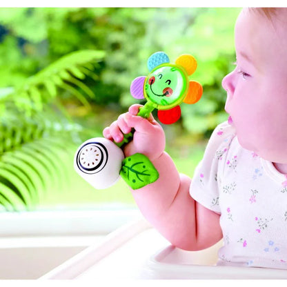 Hape Shake n Sparkle Flower Rattle